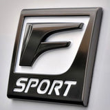 3D Metal Car F Sport Logo Emblem Badge Body Side Sticker for LEXUS