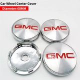 60/83mm 4pcs Car Wheel Center Cover for GMC Logo Sierra Yukon Savana Terrain Acadia Canyon Envoy Safari Car Hub Caps Accessories