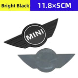 ABS Car Rear Trunk Emblem Sticker Decoration for Mini Cooper R55 R56 Auto Refit Logo Badge Replacement Exterior Accessories