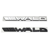Mercedes Benz WALD Logo Metal Car Rear Sticker