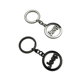 Jeep Logo Metal Car Key Rings Keychain Pendant