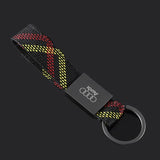 Audi Oxford Webbing Metal Keychain