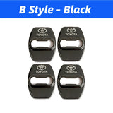 4pcs/set Toyota Stainless Steel Car Door Lock Cover Protection