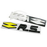 Renault RS Logo Metal Car Rear Sticker Emblem Badge Decal