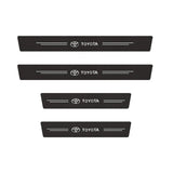 Toyota Carbon Fiber Car Door Threshold Scratch Proof Sticker Decal