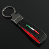Honda Inspire Logo Suede Car Keychain Pendant Key Chain Holder