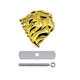 Peugeot Lion Head Logo Metal Car Front Grille Emblem Badge Decal