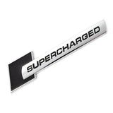 Audi Supercharged Logo Metal Car Rear Sticker Trunk Emblem Badge Decal