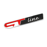 Peugeot GT Line Sport Metal Car Rear Sticker Auto Body Fender Side Emblem Badge Decal