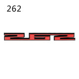 Chevrolet Letter 262 265 267 283 Metal Car Rear Sticker Decal Trunk Emblem Badge