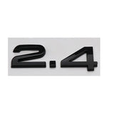 Audi Number 3.6 2.4 4.2 ABS Car Rear Sticker Trunk Emblem Badge