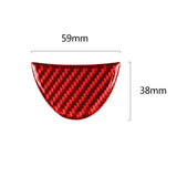 Carbon Fiber Sticker Car Steering Wheel Decal Decoration for Mini Cooper