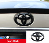 Carbon Fiber Car Rear Trunk Emblem Badge Sticker for Toyota