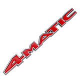Mercedes Benz 4MATIC Logo Metal Car Sticker