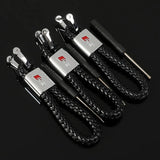 Audi RS PU Leather Metal Car Keyring
