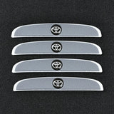 4pcs/set Toyota Car Door Mirror Side Anti Collision Sticker Bumper Strips