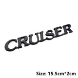 Car Trunk Sticker for Toyota Land Cruiser Prado Landfree VX TX TX.L VX.L 5.7 V6 V8 GXR VXR VXS VXRi GXRi Decor