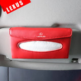 Car Interior Tissue Box Paper Case Holder for Lexus