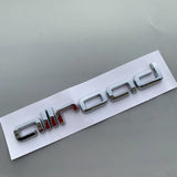 Audi Allroad Logo ABS Car Rear Sticker Emblem Badge Decal