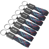 BMW X1 X2 X3 X4 X5 X6 X7 Metal Oxford Webbing Car Keychain Pendant Auto Key Chain Holder