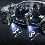 2PCS Car Door Welcome Laser Shadow Lamp Projector LED Light for Infiniti JX35 2013 QX60 2014-2018