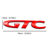 Opel GTC Logo Metal Car Front Grille Emblem Badge Rear Sticker Decal
