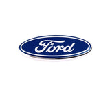 58x22mm Ford Aluminum Alloy Car Steering Wheel Cover Sticker Decal