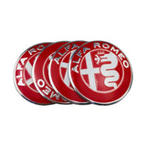 60mm/65mm Alfa Romeo Car Wheel Center Hub Sticker Decal