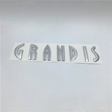 Mitsubishi GRANDIS ABS Car Rear Sticker Emblem Badge Decal