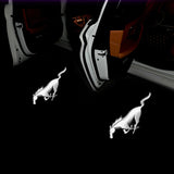 2pcs Ford Mustang Shelby Wireless Car Welcome Door Laser Projection LED Light
