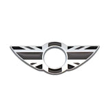Car Door Lock Pin Emblem Sticker Wing Badge Decoration for Mini Cooper