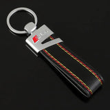 Audi RS Sline Car Logo Metal Keychain Keyring