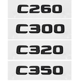 Mercedes Benz C250 C260 C300 C320 C350 C500 C550 ABS Car Rear Sticker