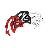 Dodge HellCat Metal Car Rear Sicker Body Side Emblem Decal