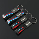 BMW M3 M5 Car Logo Suede Metal Key Chain Keyring