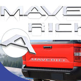 Ford Maverick ABS Car Rear Sticker Auto Trunk Emblem Badge Decal