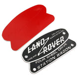 Land Rover DEFENDER 110 Logo Metal Car Front Emblem Badge Rear Sticker Decal