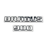 Mercedes Benz Brabus Metal Car Rear Emblem Decal Trunk Badge Sticker