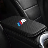 BMW M Power Car Central Center Console Armrest Box Pad Mat Protective Covers