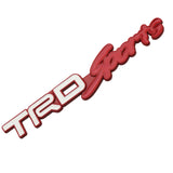 Metal Car Trunk Badge Rear Sticker for TRD Sports Logo Corolla Rav4 Prius Camry Highlander Yaris Auris Modified Decals