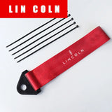Lincoln Nylon Car Front Bumper Trailer Belt Towing Rope