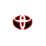 Epoxy Car Front Emblem Decals Rear Trunk Sticker for Toyota