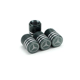 4pcs/set Mercedes Benz Metal Car Wheel Tire Valve Stem Caps Covers