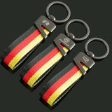 Volkswagen VW R Nylon Webbing Car Keychain Pendant Key Chain Holder