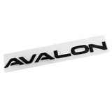 20.5x1.7CM ABS Car Sticker Trunk Body Badge Decoration for Avalon Letter Refitting Rear 3D Emblem Styling Accessories