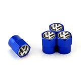 4pcs/set Volkswagen VW Car Air Valve Stem Cap Auto Tyre Valve Covers