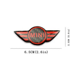 Carbon Fiber Car Steering Wheel Sticker Badge for MINI COOPER John Cooper Works