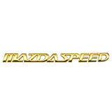 Mazda MS Mazdaspeed Metal Car Rear Sticker Decal Auto Front Grille Emblem Badge