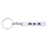 Jeep 4x4 Logo Metal Car Key Rings Keychain Pendant