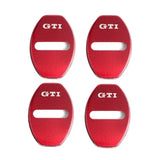 4pcs/set Volkswagen VW GTI Rline Stainless Steel Car Door Lock Cover Protection